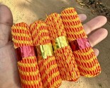 4 Pc Indian Silk Mauli kalawa Moli Kalaya Religious Wrist Band #1 - £14.06 GBP