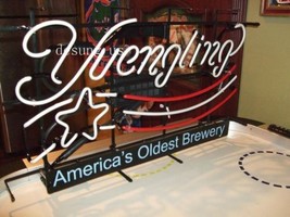 New Yuengling Lager US Flag America&#39;s Oldest Brewery Beer Neon Sign 24&quot;x20&quot; - £195.45 GBP
