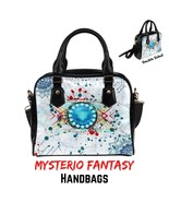 Stark-Tech Artistic Superhero Fantasy Inspired PU Leather Shoulder Bag. - $135.00