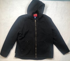 Vintage Big Mac Chore Jacket Work Wear Utility Black Full Zip Coat Men&#39;s... - $1,114.33 MXN