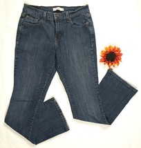 Levi&#39;s Boot Cut 515 Embellished Stud Pockets Casual Stylish Denim Jeans Size 8M - £19.75 GBP