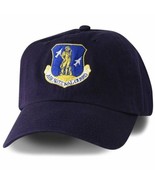 AIR NATIONAL GUARD LOGO BLACK MILITARY EMBROIDERED HAT CAP - £30.53 GBP