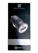 NEW Platinum PT-DC1UQC3 USB Car Charger with Qualcomm Quick Charge 3.0 - £7.48 GBP