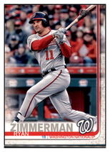 2019 Topps Ryan Zimmerman Washington Nationals Baseball Card NMBU1 - £1.37 GBP