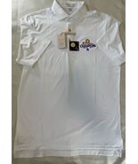 NWT Peter Millar White Polo Shirt 2024 World Series Champions MLB Baseba... - $74.24