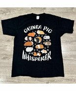 Guinea Pig Whisperer T-Shirt Black Large EUC - $20.36 CAD