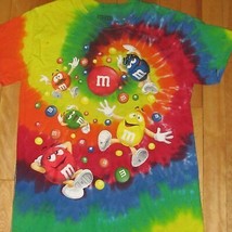 M &amp; M&#39;s Tie Dye T-shirt Mens Size S - £11.68 GBP