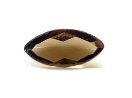 Smoky Quartz Gemstone, Quartz Faceted Marquise Shape Gemstone, Smoky Qua... - $285.54 MXN