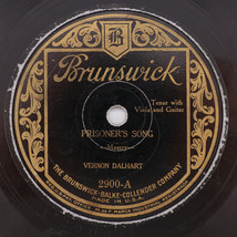 Vernon Dalhart – Prisoners Song/The Letter Edged In Black 1925 78rpm Record 2900 - £6.99 GBP