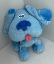 Vintage  Blues Clues Plush Dog Viacom Eden 1998 Stuffed Animal Toy Nick Jr. - £13.92 GBP
