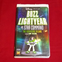 Buzz Lightyear of Star Command The Adventure Begins VHS Tim Allen Disney Pixar - £7.86 GBP