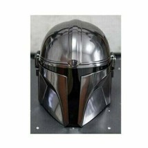 Star Wars Series The Mandalorian Premium Steel Helmet - £86.00 GBP