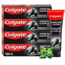Colgate Charcoal Clean Black Gel Toothpaste, Pack of 480g/16.9oz (120g/4... - $38.39