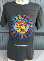 Playa Del Carmen Quintana Roo Mexico Gray Medium T-Shirt  - £11.29 GBP