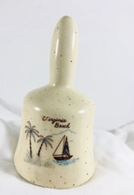Vintage Virginia Beach Sail boat  Souvenir Bell - $14.83