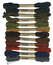 Valdani Floss 6 Strand Skein 10yd Country Lights 1 Collection 12 Colors - $42.26