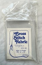 Regency Mills Aida Cloth 18 Count Cross Stitch Fabric White 100% Cotton  15x18