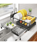 Dish Drying Rack - Extendable Dish Rack, Large Sink Drying Dish Drainer ... - $104.97