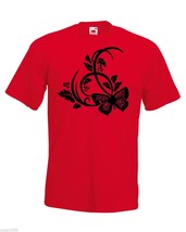 Mens T-Shirt Beautiful Butterfly, Butterflies Shirt, Nature Abstract Tshirt - £19.77 GBP