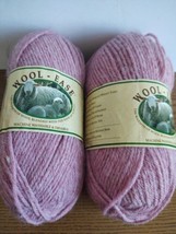 2 Skeins Lion Brand Yarn Rose Heather Color - $8.91