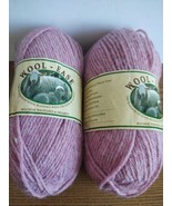 2 Skeins Lion Brand Yarn Rose Heather Color - $8.91