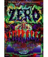 Zero Poster Fillmore August 16, 17, 1996 Steve Kimock - $92.56 CAD