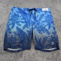 Hurley Shorts Mens 34 Blue Moon Phantom Colin Surf Board Summer Bottoms - $22.75