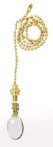 Royal Designs Celling Fan Pull Chain Beaded Ball Extension Chains with Decorativ - £17.56 GBP+