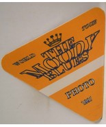 THE MOODY BLUES - VINTAGE ORIGINAL CLOTH CONCERT TOUR BACKSTAGE PASS *LA... - $185.64 MXN