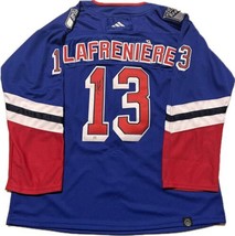 Alexis Lafreniere Signed Jersey PSA/DNA New York Rangers Autographed - £314.53 GBP