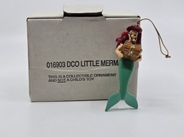 Vtg Jim Henson Grolier Ornament Disney Little Mermaid Christmas 016903 W... - $15.99