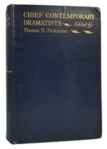 Thomas H. Dickinson Chief Contemporary Dramatists 1st Edition 2nd Printing - £49.89 GBP