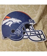 New Denver Broncos Die Cut Helmet Felt Wall Pennant NFL Approx 15” - £8.86 GBP