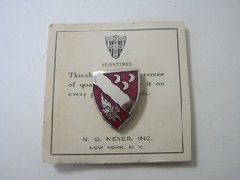 7th Field Artillery Regiment Dui Crest Pin Back Vintage WW2 Era KY23-9 - £12.53 GBP