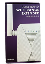 1,2 Gigabit WiFi Extender Signal Booster w/ Ethernet Port up to 8,574sq.... - £31.04 GBP