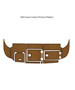 2003 Carver Yachts 370 Swim Platform Boat EVA Teak Deck Floor Mat Self A... - $820.62 CAD