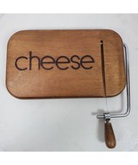 Vintage Trends Taiwan Cheese Board 9.5 Inch w/ Slicer Kitchen &amp; Bar - £13.56 GBP