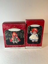 Hallmark Christmas Ornament lot of 2 - Little Red Riding Hood/MopTop Wendy - $8.00