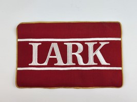 HUGE Vintage Lark Cigarettes Embroidered Patch For Jacket / Vest Formula 1 Race - £31.65 GBP
