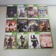 Microsoft Xbox 360 Lot Of 12 Games - Gears Of War 2, Fable, Fallout 3, B... - $66.96