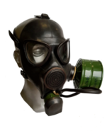 FULL SET Soviet Russian Army black lenses Gas Mask PMK-1 Original,New Si... - $69.46 CAD