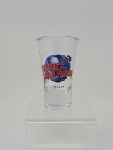 Shot Glass Planet Hollywood Tall Clear Glass Dallas 3.5&quot; Souvenir - $8.90