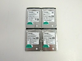 Toshiba Lot of 4 MQ01ABF050 500GB 5400RPM SATA 6Gbps 8MB Cache 2.5&quot; HDD ... - £30.52 GBP