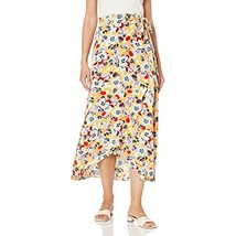 MSRP $78 BCBGeneration Women&#39;s Woven Sarong Skirt Beige Size Medium - £17.36 GBP