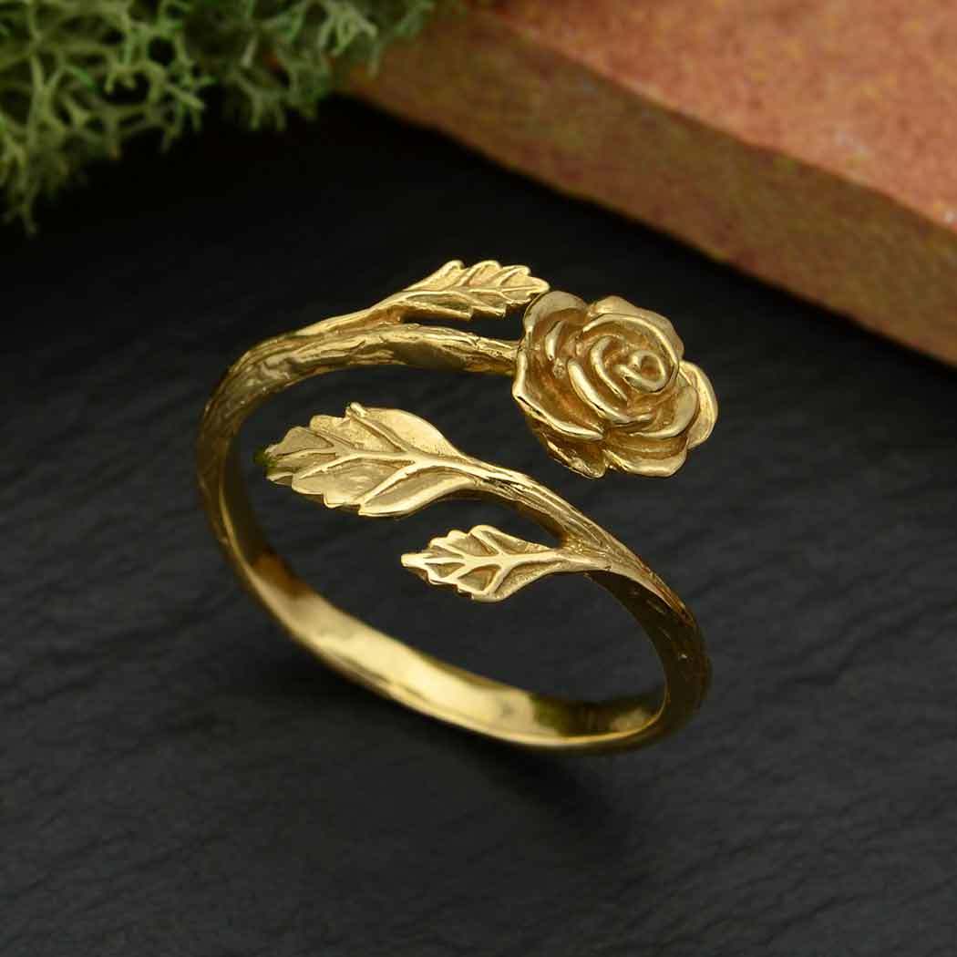 Bronze Adjustable Rose Ring - $15.88
