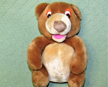 VINTAGE RADIO SHACK Talk N Play RECORDABLE TEDDY Bear 10&quot; Plush Stuffed ... - $13.50