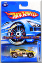 Hot Wheels - Tooned &#39;69 Camaro Z28: Collector #124 (2006) *Yellow Edition* - £2.38 GBP