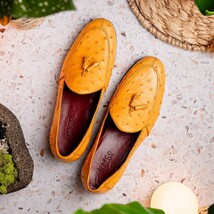 Aubiere Genuine Ostrich Quill Loafer Buttercup image 10