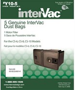 InterVac RoadVac Y10-5 HEPA Dust Bags - $28.01 CAD