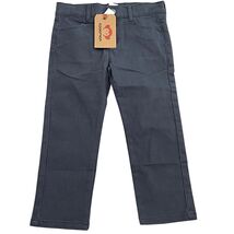 Appaman Boys Straight-Leg Chino Pants 4T or 5T Gray 100% Cotton NWT - $34.84 CAD